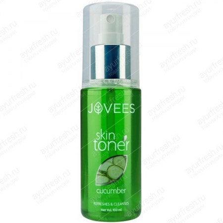 Тоник для лица огуречный 100 мл, Jovees Skin Toner Cucumber