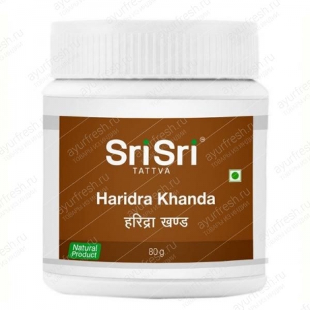 Харидра Кханда 80 гр (Sri Sri Ayurveda Haridra Khanda)