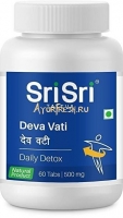 Дева Вати марки Шри Шри Таттва, 60 таблеток, Deva Vati Sri Sri Tattva