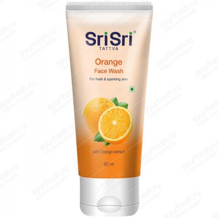 Гель для умывания Апельсин 60 мл (Sri Sri Ayurveda Orange Face Wash)