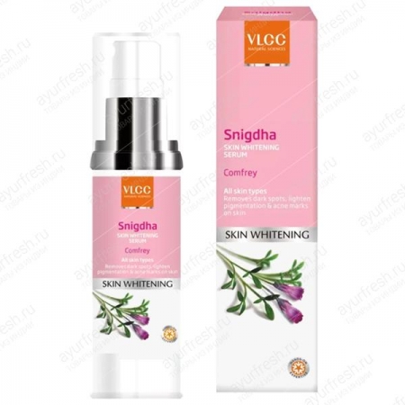 Отбеливающая сыворотка для лица 50 мл, VLCC Snigdha Skin Whitening Spot Fading Serum