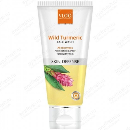 Дезинфицирующий гель для умывания с диким турмериком VLCC Wild Turmeric Face Wash