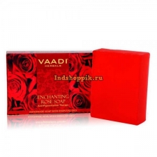 Мыло против пигментации Роза и Шелковица 75 г, Vaadi Rose Soap with Mulberry Extract