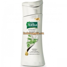 Шампунь Алое вера и Йогурт - Против секущихся волос 180 мл, Dabur Vatika Naturals Oil Balance Split Treatment Shampoo