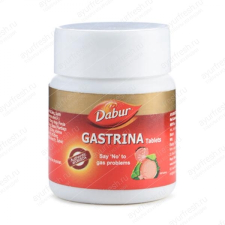 Гастрина 60 таб, Dabur Gastrina Tablets