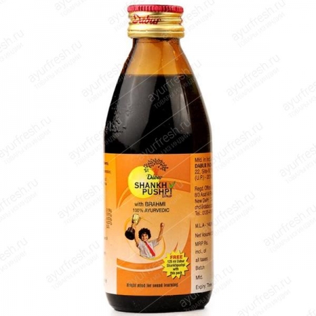 Сироп Шанкхпушпи 225 мл, Dabur Shankhpushpi Syrup