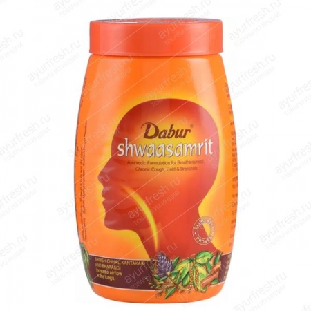 Шваасамрит 400 гр, Dabur Shwaasamrit