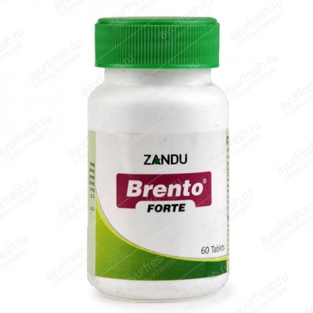 Бренто 30 таб, Zandu Brento Tablets