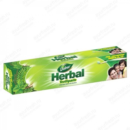 Зубная паста Травяная, DABUR herbal tooth paste 200 г