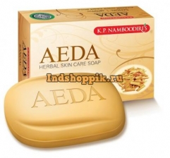 Мыло Сандал, AEDA Sandal Soap, 75 gm, K P Namboodiri's 