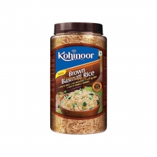 Коричневый рис басмати 1 кг, Kohinoor Brown Basmati Rice (Jar)