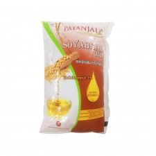 Соевое масло 1 л пакет, Patanjali Soyabean Oil