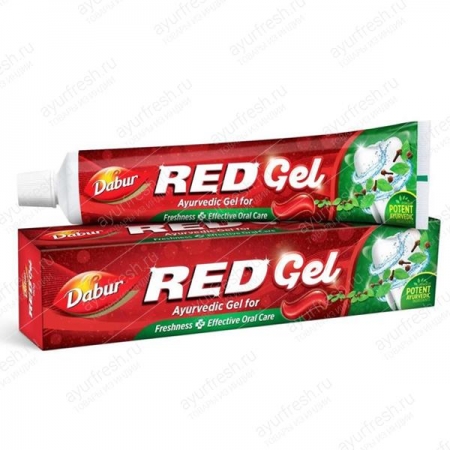 Зубная гель-паста Red красная 80 г, Dabur