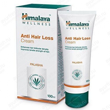 Крем против потери волос Palasha, Himalaya Herbals Anti Hair Loss Cream, 100 мл