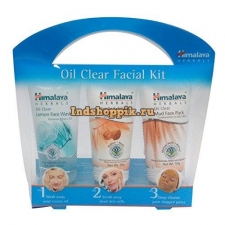 Набор для очищения лица 150 г, Himalaya Herbals Oil Clear Facial Kit