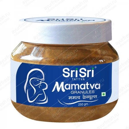 Маматва в гранулах для лактации 250 г, Sri Sri Tattva Mamatva Granules- Lactation