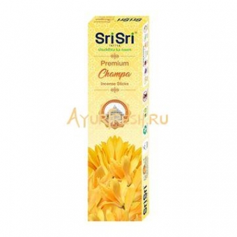 Благовония Премиум Чампа 20 г, Sri Sri Tattva Premium Champa Incense Sticks