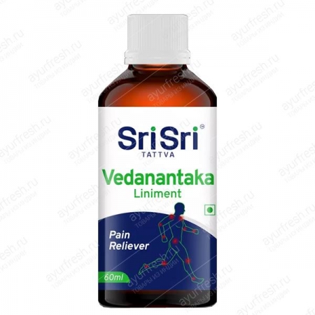 Масло Веданантака 60 мл, Sri Sri Tattva Vedanantaka Liniment