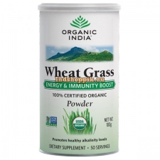 Зародыши пшеницы порошок 100 г, Wheat Grass  Organic India