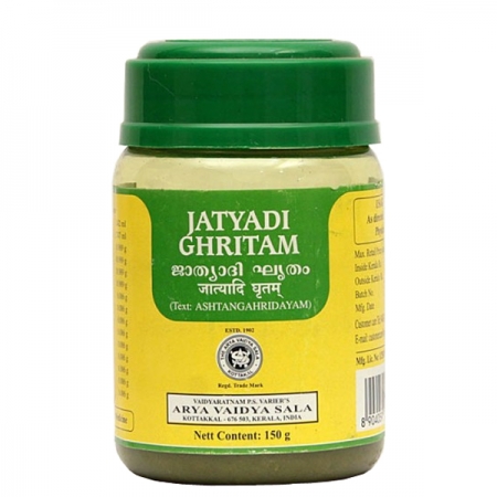 Джатяди гритам 150 г, Jatyadi Ghritam AVS / Kottakkal