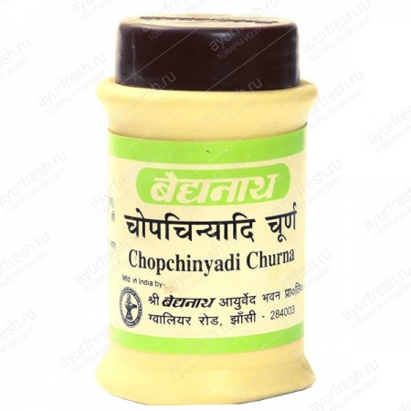 Чопчиньяди чурна 60 г, Chopchinyadi Churna Baidyanath