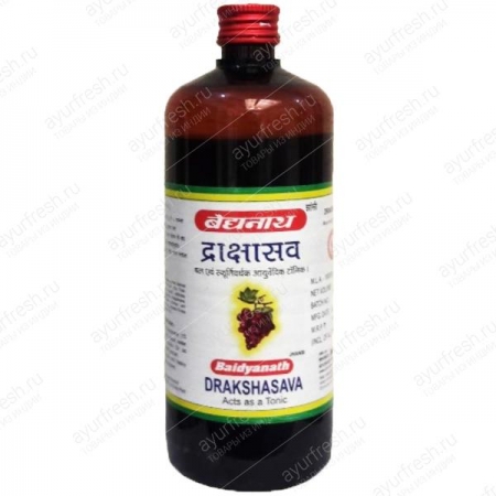 Дракшасава 225 мл, Drakshasava Baidyanath