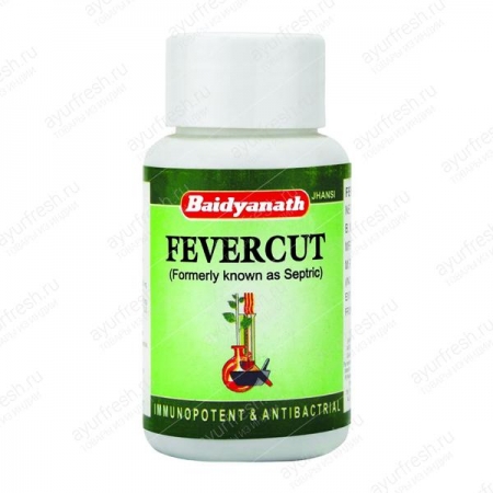 Феверкат 100 таб, Fevercut Baidyanath