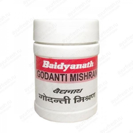 Годанти мишран 25 таб, Godanti Mishran Baidyanath