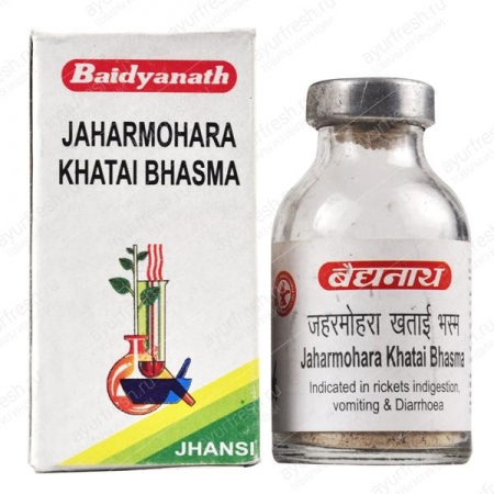 Джахармохра Кхатаи Пишти 10 г, Jaharmohra Khatai Pishti Baidyanath