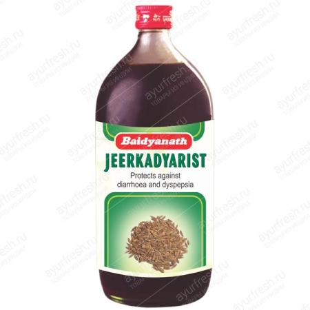 Джиркадьяришта 450 мл, Jeerkadyarishta Baidyanath