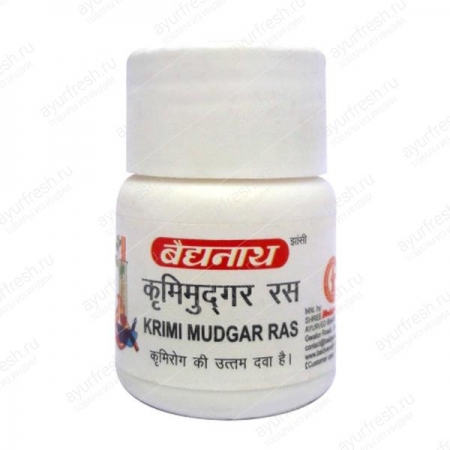 Кримимудгар 40 таб, Krimimudgar Ras Baidyanath