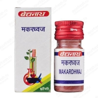 Макардхваж Бати марки Байдианат, 2.5 грамм, Makardhwaj bati Baidyanath