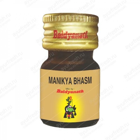 Маникия бхасма 1 г, Manikya Bhasma Baidyanath