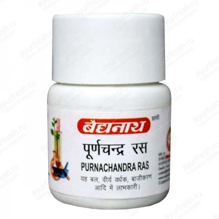 Пурнчандра рас 40 таб, Poornchandra Ras (Ord.) Baidyanath