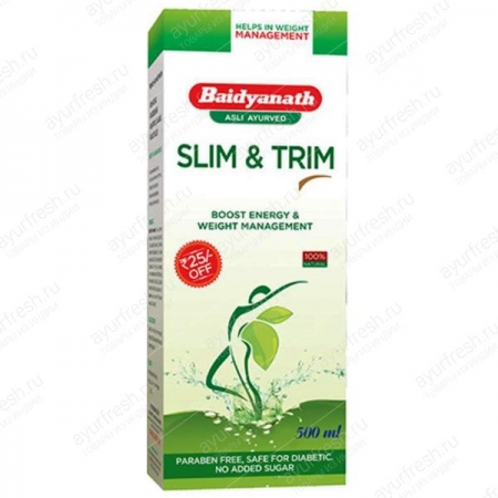 Сок Слим и Трим 500 мл, Slim and Trim Juice Baidyanath 