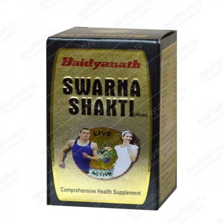 Сварна Шакти рас 20 кап, Swarna Shakti Ras Baidyanath 