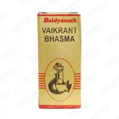 Ваикрант бхасма 2.5 г, Vaikrant Bhasma Baidyanath