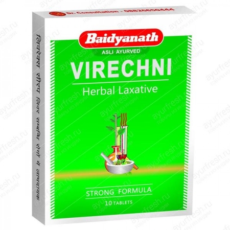 Виречни 10 таб, Virechni Baidyanath