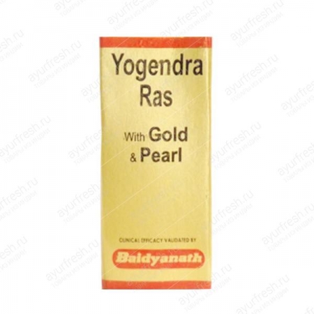 Йогендра рас 5 таб, Yogendra Ras (Sw.Mo.Yu.) Baidyanath