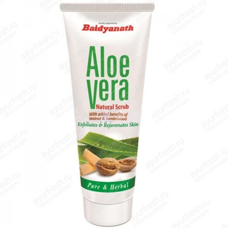 Скраб для лица Алое вера 100 г, Goodcare Aloe Vera Natural Scrub