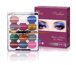 Тени для век, 12x1 Fashion Eye Shadow Blue Heaven