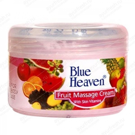 Массажный крем Фруктовый 80 г, Fruit Massage Cream Blue Heaven