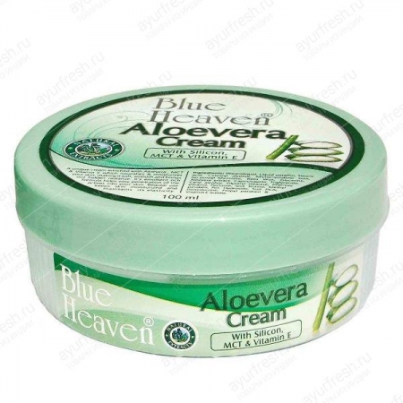 Крем Алое вера 100 мл, Aloe Vera Cream Blue Heaven