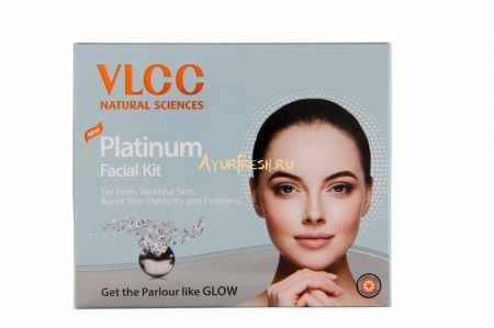 Набор для лица Платиновый 60 г, VLCC Platinum Facial Kit 