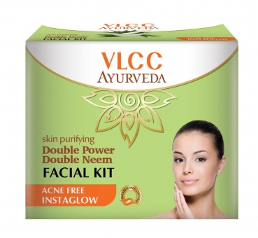 Набор для очищения кожи двоная сила с Нимом 50 г, VLCC Skin Purifying Double Power Double Neem Facial Kit