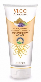 Маска для лица Мултани Митти 100 г, VLCC Ayurveda Multani Mitti Face Pack