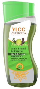 Шампунь Контроль выпадения Амла, Брами и Шикакай 100 мл, VLCC Ayurveda Hair Fall Control Shampoo