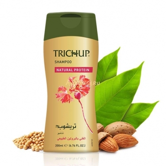 Шампунь Протеиновый 200 мл, Trichup Natural Protein Shampoo