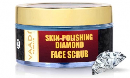 Скраб для лица Алмазный 50 г, Vaadi Skin-Polishing Diamond Face Scrub