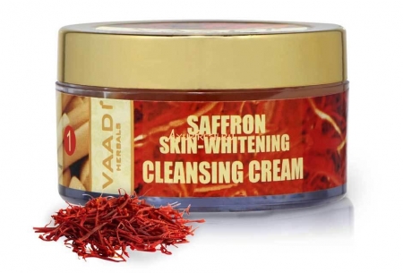 Очищающий крем с шафраном 50 г, Vaadi Saffron Skin-Whitening Cleansing Cream